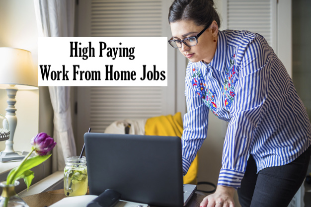TOP 50 HIGH PAYING WORK FROM HOME JOBS