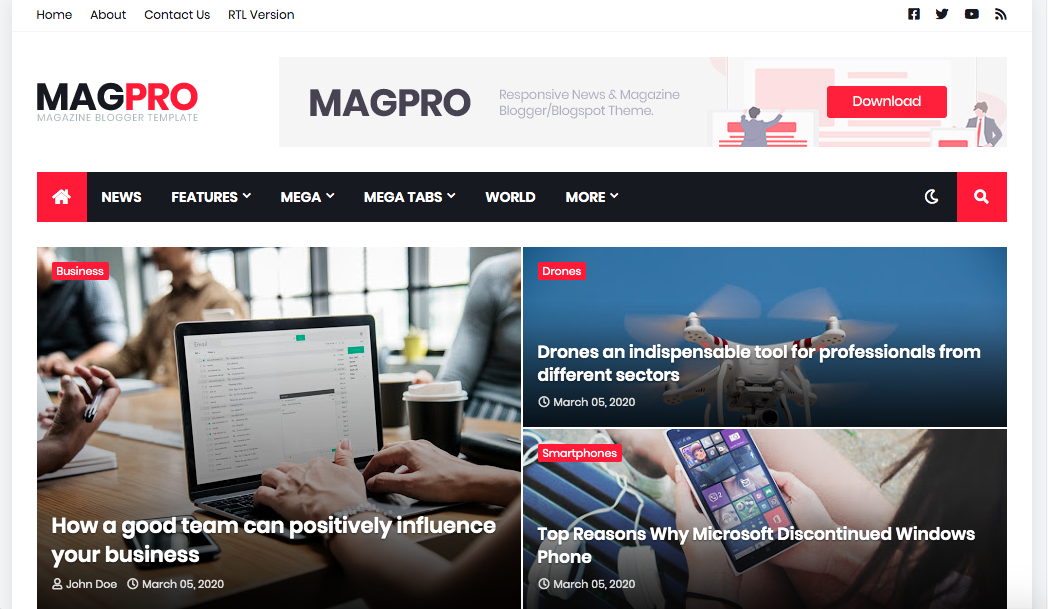 Magpro-responsive-modern-FREE blogger THEMES-template- nomad entrepreneur