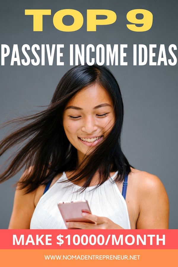 Best Passive Income Ideas Without Investment - Nomad Entrepreneur - Make money online