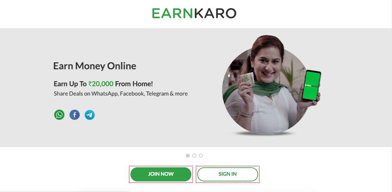 money earning apps in India - Earnkaro